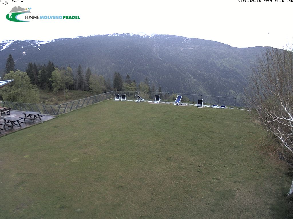 Webcam in Pradel, at the top station of La Panoramica cable car